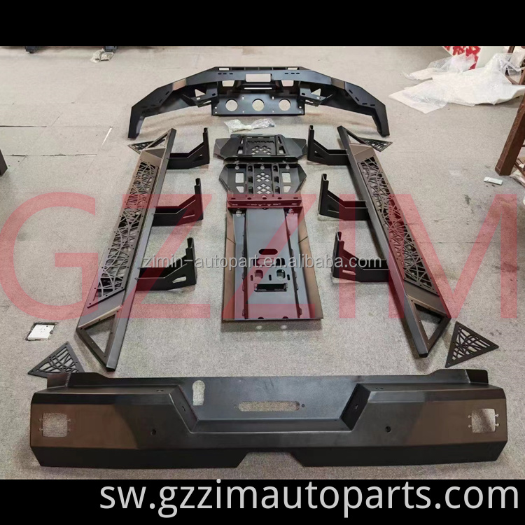 Sehemu za Mwili wa Wasiwa Kits Grille Front & Bumper ya Nyuma kwa Tundra 2022